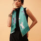 Women's Animal Printed Silk Scarf