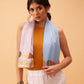 Women's Geometric Printed Silk Scarf