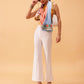 Women's Geometric Printed Silk Scarf