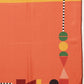 Women's Geometric Printed Silk Scarf