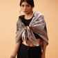 Women's Paisely Printed Silk Scarf