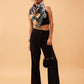 Women's Floral Printed Silk Scarf