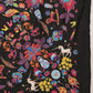 Abstract Printed Silk Scarf
