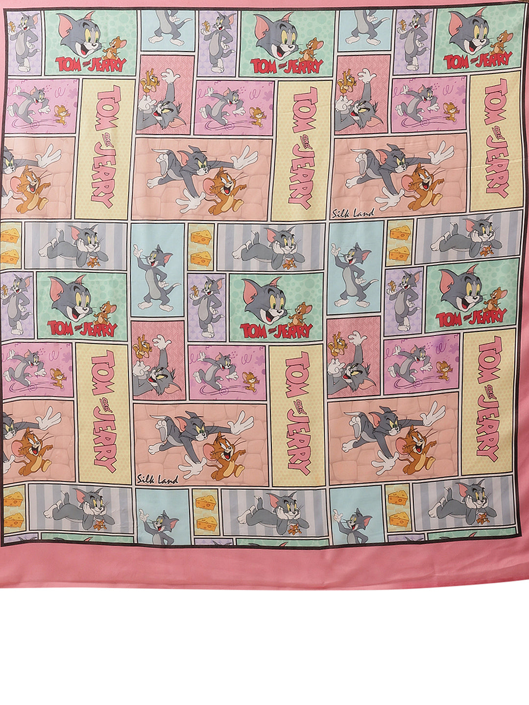 Tom & Jerry Printed Soft Cotton Scarf