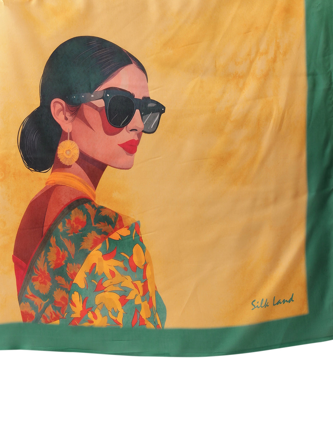 Women Printed Soft Cotton Scarf