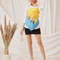 Minions Printed Soft Cotton Scarf