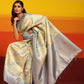 Kanchipuram Pattu Digital Print Silk Saree