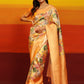 Kanchipuram Pattu Digital Print Silk Saree