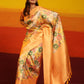 Kanchipuram Pattu Digital Print Silk Saree