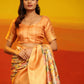 Kanchipuram Pattu Digital Print Silk Saree