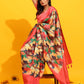 Kanchipuram Pattu Digital Print Silk Saree