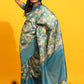Kanchipuram Pattu Digital Print Silk Saree