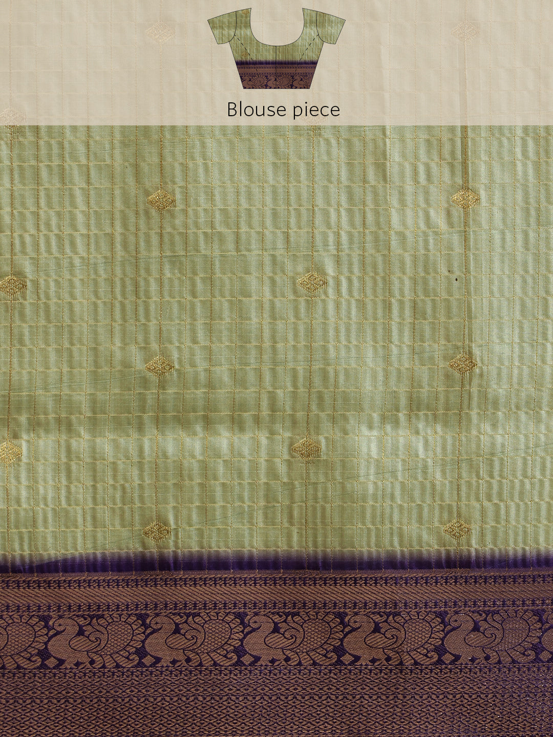 Kanjivaram Floral Printed Stunned Motifs Zari Woven Saree With Tassels