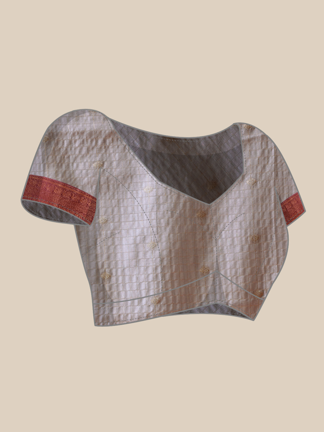 Kanjivaram Floral Printed Stunned Motifs Zari Woven Saree With Tassels