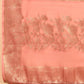 Cotton Blend Floral Printed Zari Woven Saree