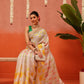 Banarasi Kotha Digital Printed Saree With Zari Border