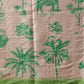 Banarasi Kotha Digital Printed Saree With Zari Border