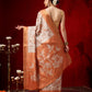 Banarasi Kotha Digital Printed Saree With Zari Border