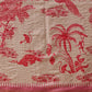 Banarasi Kotha Digital Printed Saree With Zari Border