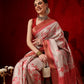 Banarasi Kotha Digital Printed Saree With Zari Border