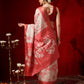 Banarasi Kotha Digital Printed Saree With Zari Border