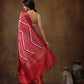 Soft Silk Lahriya Printed Saree with Zari Woven Pallu