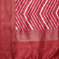 Soft Silk Lahriya Printed Saree with Zari Woven Pallu
