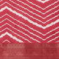 Soft Silk Lahriya Printed Saree with Zari Woven Pallu