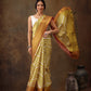Soft Silk Lahriya Printed Saree with Zari Woven Pallu