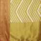 Soft Silk Lahriya Printed Saree with Zari Woven Pallu