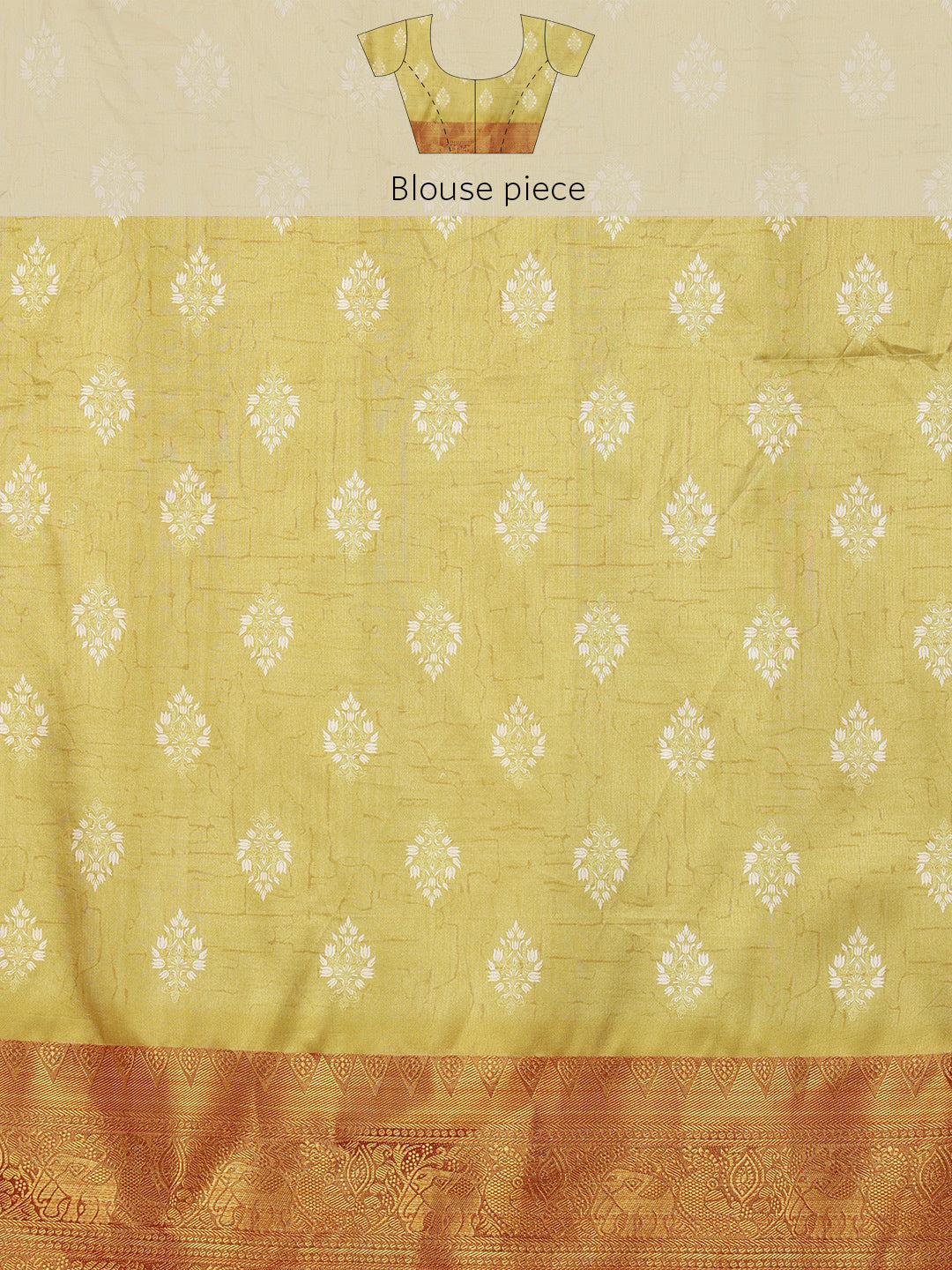 Soft Silk Lahriya Printed Saree with Zari Woven Pallu