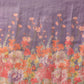 Kota Doria Tissue Silk Printed Saree With Cutwork Border