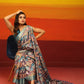 Kanchipuram Pattu Digital Print Silk Saree