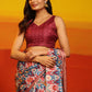 Kanchipuram Pattu Digital Print Silk Saree