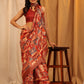 Kanchipuram Pattu Digital Print Silk Saree