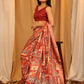 Kanchipuram Pattu Digital Print Silk Saree