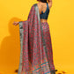 Kanchipuram Pattu Digital Print Silk Saree