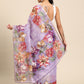 Women's Cotton Blend Floral Print Saree