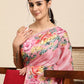 Women's Cotton Blend Floral Print Saree