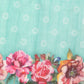 Women's Cotton Blend Floral Print Saree