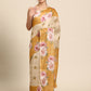 Women's Cotton Blend Floral Print Saree
