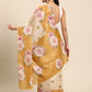 Women's Cotton Blend Floral Print Saree