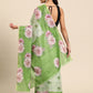 Women's Cotton Blend Floral Print Saree