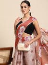 Women's Cotton Blend Floral Print Saree