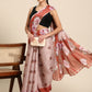 Women's Cotton Blend Floral Print Saree