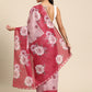 Women's Cotton Blend Floral Print Saree