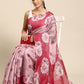 Women's Cotton Blend Floral Print Saree