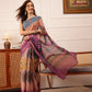 Women's Cotton Silk Floral Printed Saree