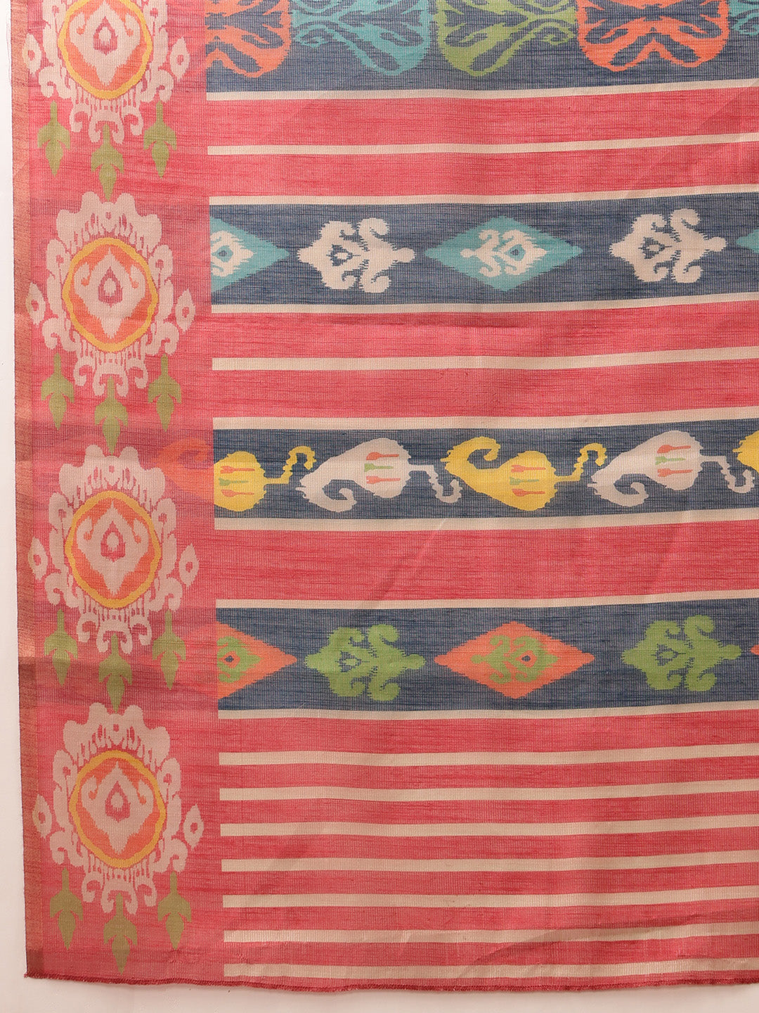 Women's Cotton Silk Floral Printed Saree