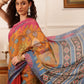 Women's Cotton Silk Floral Printed Saree